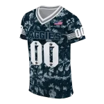 customized utah state aggies camouflage abstract navy jersey best selling