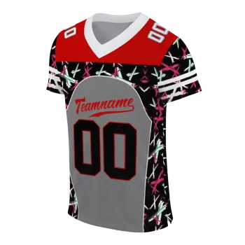 customized utah utes brushstroke xs gray black jersey fashion forward