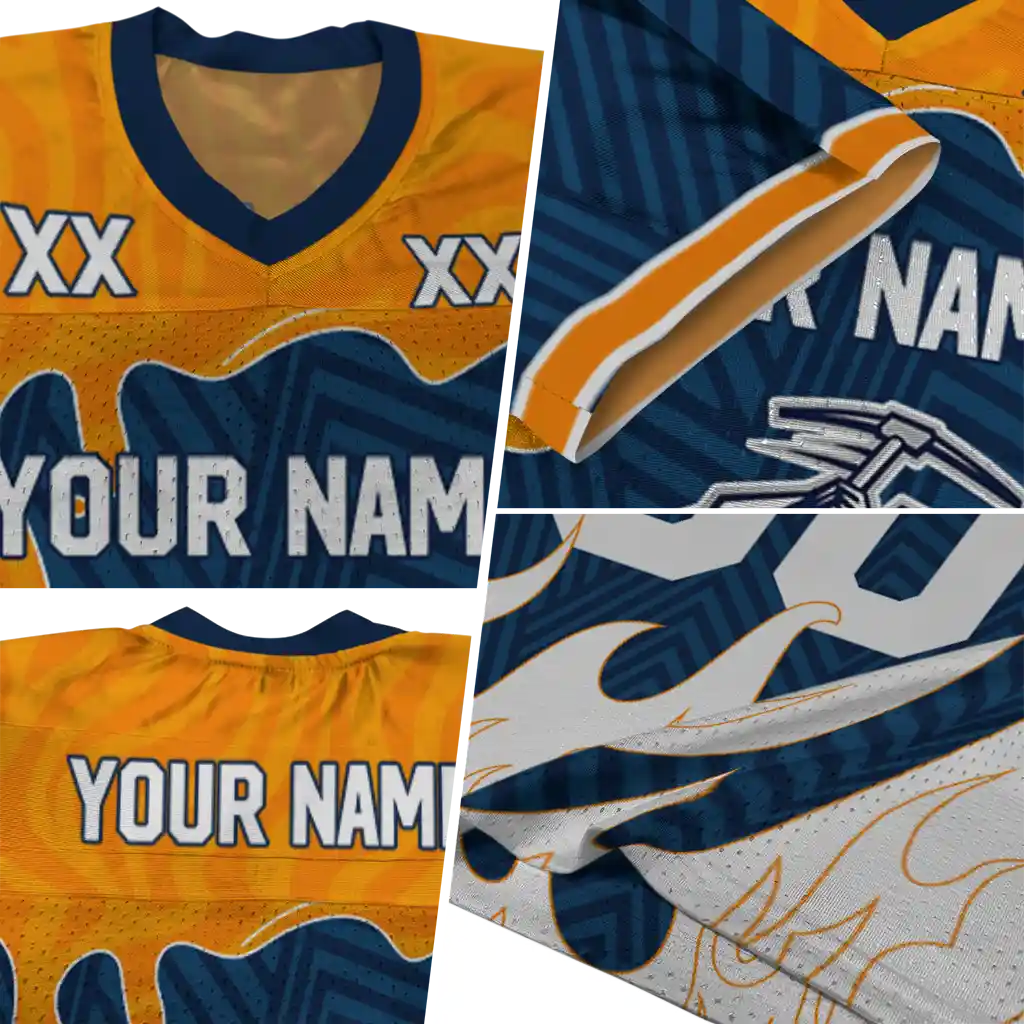 customized utep miners dripping flames blue white jersey new arrival customized utep miners dripping flames blue white jersey new arrival