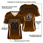 customized utep miners dynamic dots orange jersey best selling