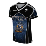 customized utep miners halftone slant blue black jersey best selling
