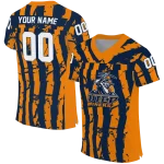 customized utep miners stripe splatter blue jersey best selling