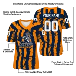 customized utep miners stripe splatter blue jersey best selling