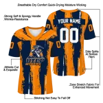 customized utep miners striped texture blue jersey best selling