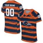 customized utsa roadrunners art stripe orange jersey best selling