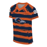 customized utsa roadrunners art stripe orange jersey best selling