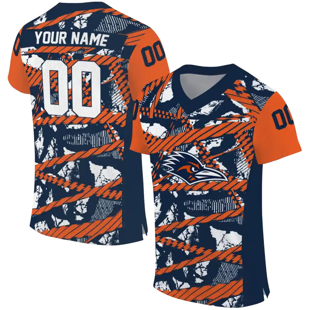 customized utsa roadrunners camo shatter orange jersey best selling customized utsa roadrunners camo shatter orange jersey best selling