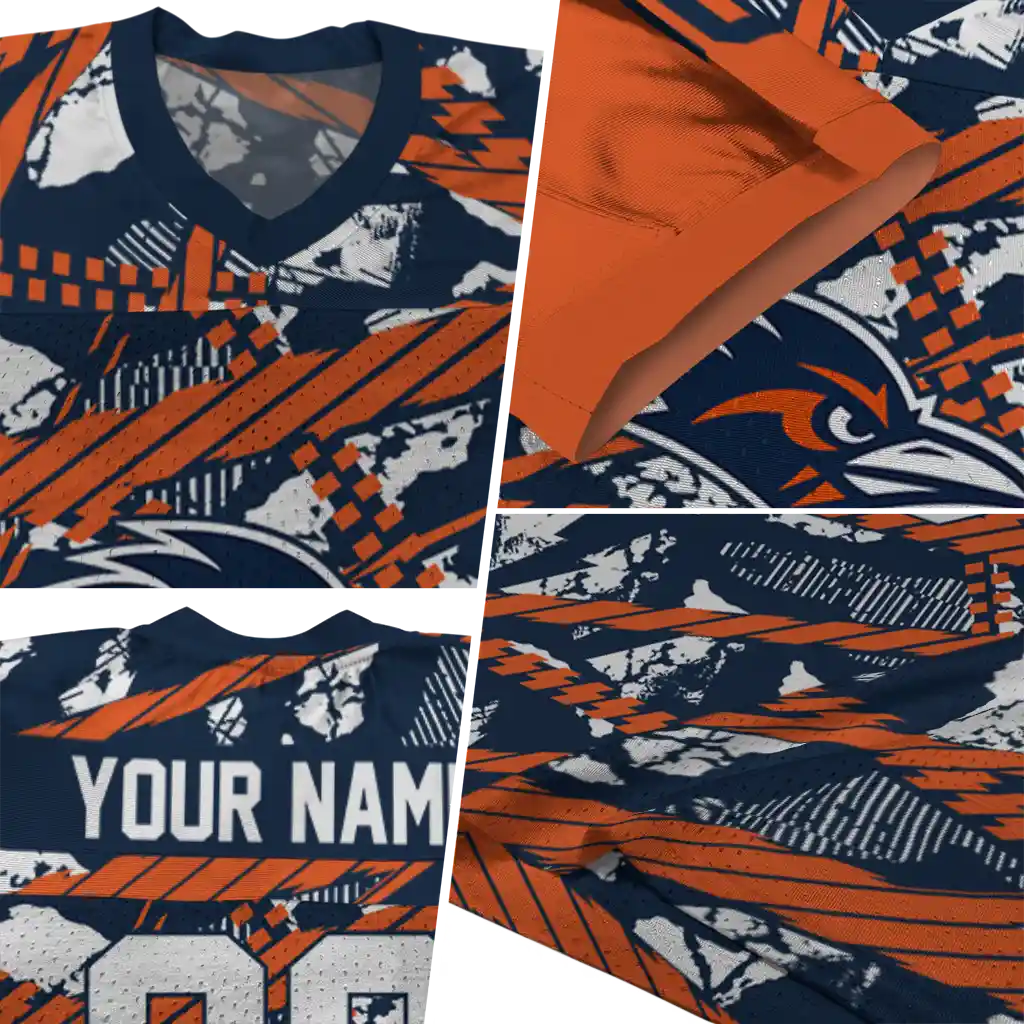 customized utsa roadrunners camo shatter orange jersey new arrival customized utsa roadrunners camo shatter orange jersey new arrival