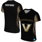 customized vanderbilt commodores halftone flow black jersey best selling