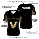 customized vanderbilt commodores halftone flow black jersey best selling