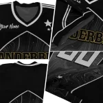 customized vanderbilt commodores halftone slant black jersey best selling