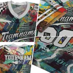 customized vanderbilt commodores tribal face jersey best selling