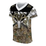 customized villanova wildcats antler skull camouflage hunting jersey best selling