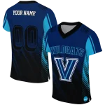 customized villanova wildcats halftone flow navy black jersey best selling