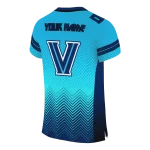 customized villanova wildcats halftone sweep light blue black jersey best selling