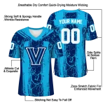 customized villanova wildcats rugged stripes navy jersey best selling