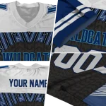 customized villanova wildcats tire arrows navy black white jersey best selling