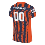 customized virginia cavaliers stripe splatter blue jersey best selling