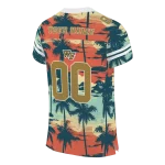 customized wake forest demon deacons horizon palm sunset jersey best selling