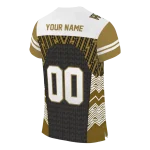 customized wake forest demon deacons tire arrows gold black white jersey best selling