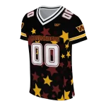 customized washington commanders star cluster black jersey best selling