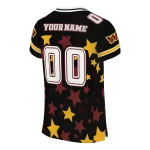 customized washington commanders star cluster black jersey best selling