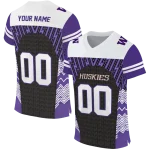 customized washington huskies tire arrows purple black white jersey best selling