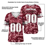customized washington state cougars camouflage abstract crimson jersey best selling