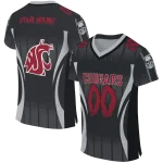 customized washington state cougars dynamic dots grey jersey best selling