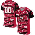 customized western kentucky hilltoppers camo shatter red jersey best selling