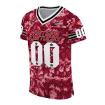 customized western kentucky hilltoppers camouflage abstract red jersey best selling