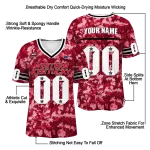 customized western kentucky hilltoppers camouflage abstract red jersey best selling