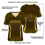 customized wyoming cowboys dynamic dots gold jersey best selling