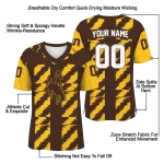 customized wyoming cowboys stripe block brown jersey best selling
