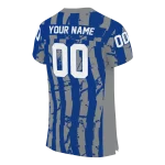 personalized air force falcons stripe splatter blue jersey best selling