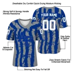 personalized air force falcons stripe splatter blue jersey best selling