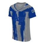 personalized air force falcons striped texture blue jersey best selling