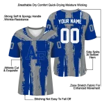 personalized air force falcons striped texture blue jersey best selling