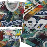 personalized air force falcons tribal face jersey best selling