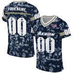 personalized akron zips camouflage abstract blue jersey best selling