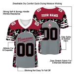 personalized alabama crimson tide brushstroke xs gray black jersey best selling
