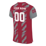 personalized alabama crimson tide stripe block crimson jersey best selling