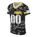 personalized appalachian state mountaineers camouflage abstract black jersey best selling