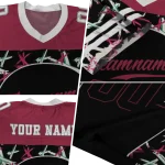 personalized arizona cardinals brushstroke xs black jersey best selling