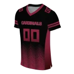 personalized arizona cardinals halftone sweep black jersey best selling