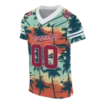 personalized arizona cardinals horizon palm sunset jersey best selling