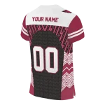 personalized arizona cardinals tire arrows red black white jersey best selling