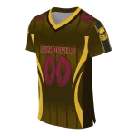 personalized arizona state sun devils dynamic dots gold jersey best selling