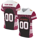 personalized arizona state sun devils tire arrows maroon black white jersey best selling