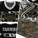 personalized arkansas state red wolves antler skull camouflage hunting jersey best selling